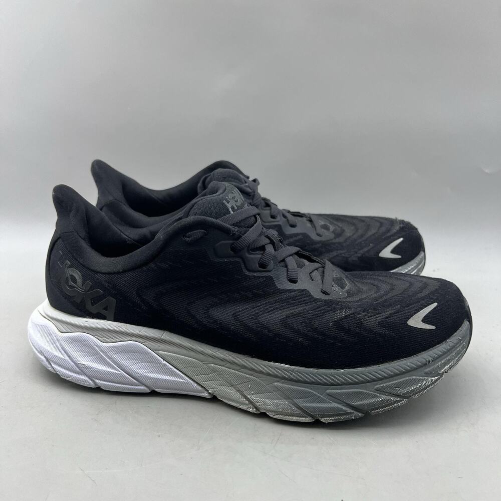 Hoka One One Arahi 6 Running Shoes Women Size 8.5 B Black Mesh Comfort Sneakers